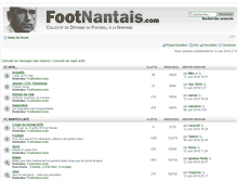 Tablet Screenshot of forum.footnantais.com